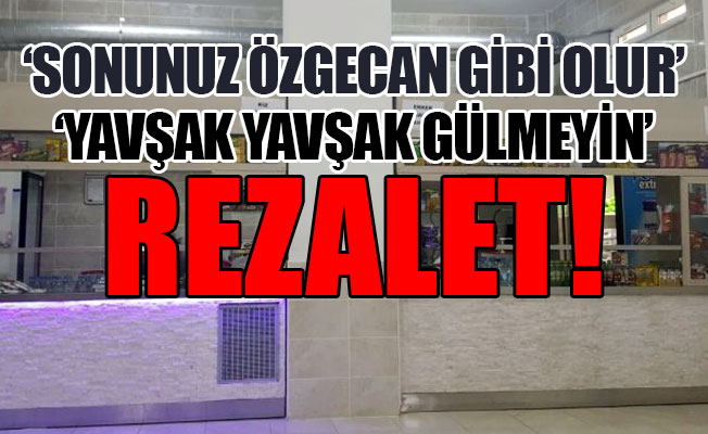 Ortaokul kantininde harem-selamlık!