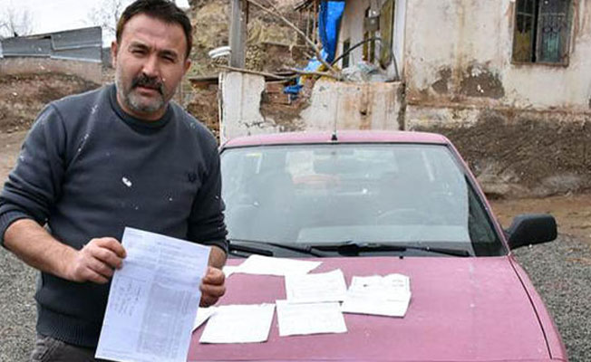 Hiç gitmediği İstanbul'da plakasına 48 kez ceza kesildi