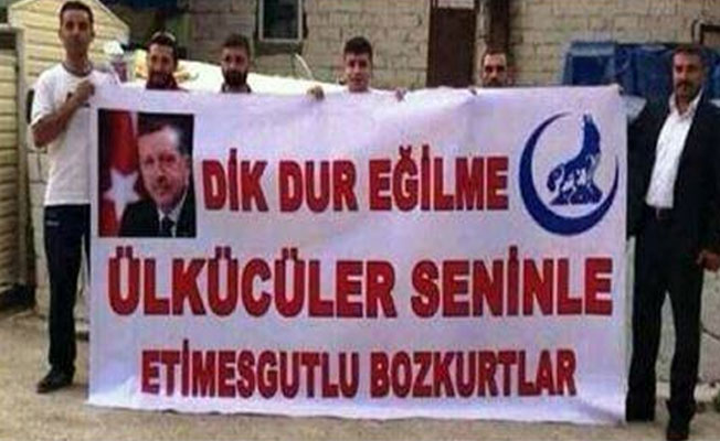 Ülkü Ocakları'nın kafası karıştı: Skandal pankart!