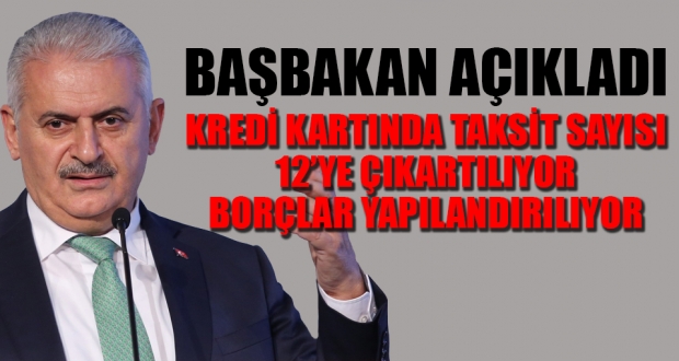 Kredi kartlarında taksit sayısı 12'ye çıktı