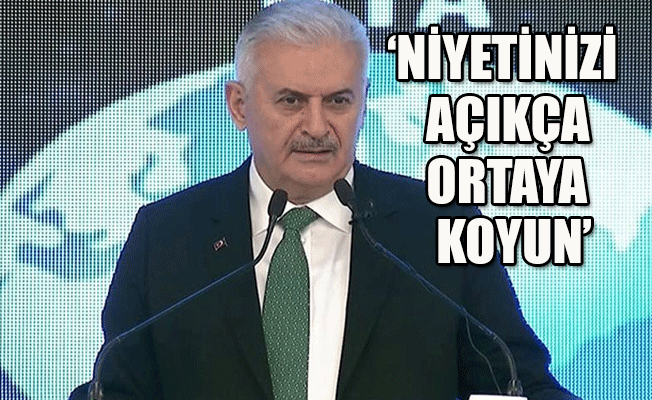 Yıldırım: Müttefiklerimize açık bir çağrı yapıyoruz