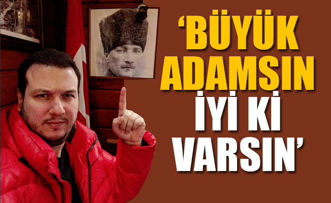 Şahan Gökbakar’ın Atatürk paylaşımına beğeni yağdı