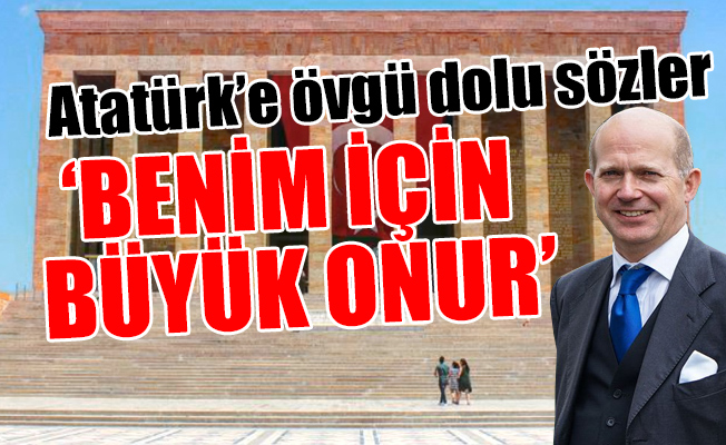 İngiltere yeni Ankara Büyükelçisi Anıtkabir’i ziyaret etti