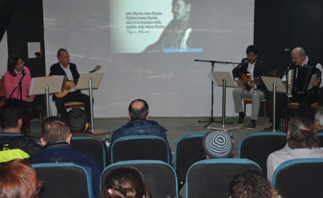 Dikili’de Nazım Hikmet’e coşkulu doğum günü 
