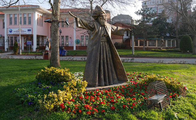 Büyükçekmece’de kış mevsiminde de rengarenk