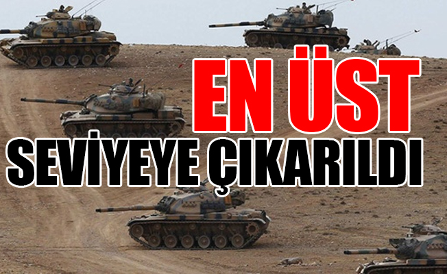 Sınır birlikleri kırmızı alarm durumuna geçti