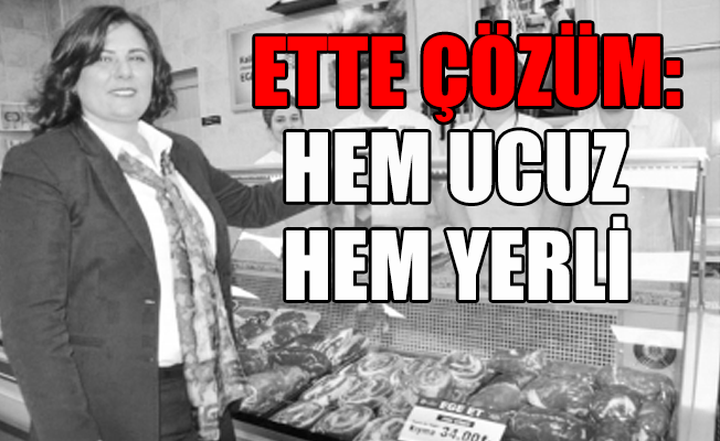 Hükümet et ithal ederken CHP'li belediye kendi etini piyasaya sürüyor