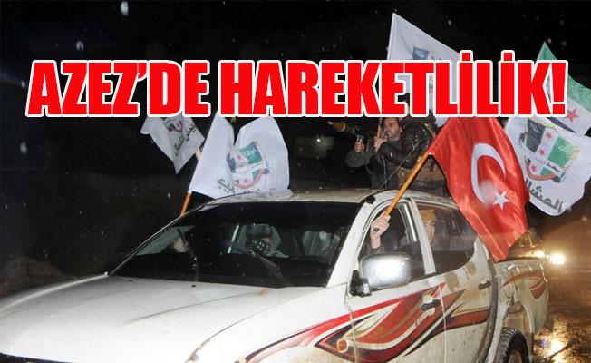 Son dakika: Türkiye'nin desteklediği ÖSO mensupları Azez'e geldi!