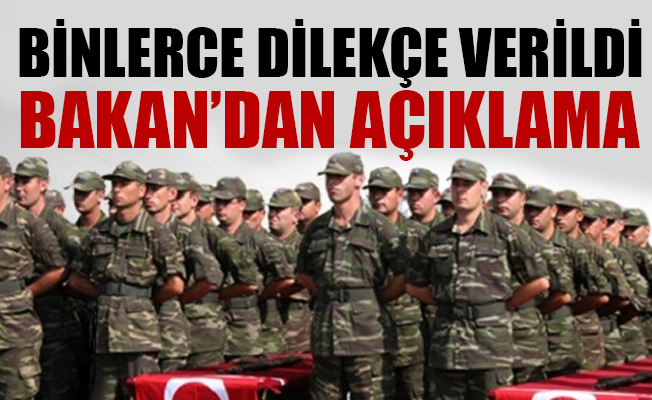Bedelli askerlikte son dakika: Bakan Canikli'den açıklama!