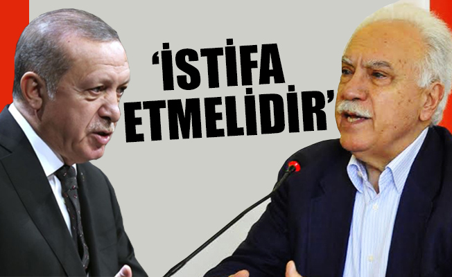 Doğu Perinçek'ten Cumhurbaşkanı Erdoğan'a; 'ya istifa edin ya da...'