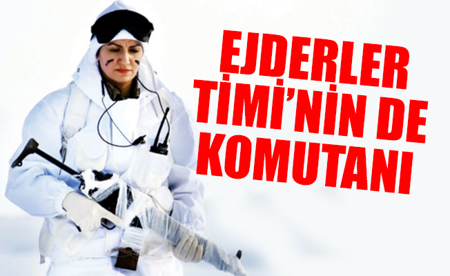 Van Jandarma Komutanlığı'nın ilk kadın subayı Teğmen Karlı