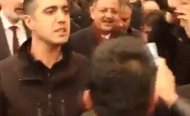Bakan Özhaseki, Diyarbakır'da protesto edildi!