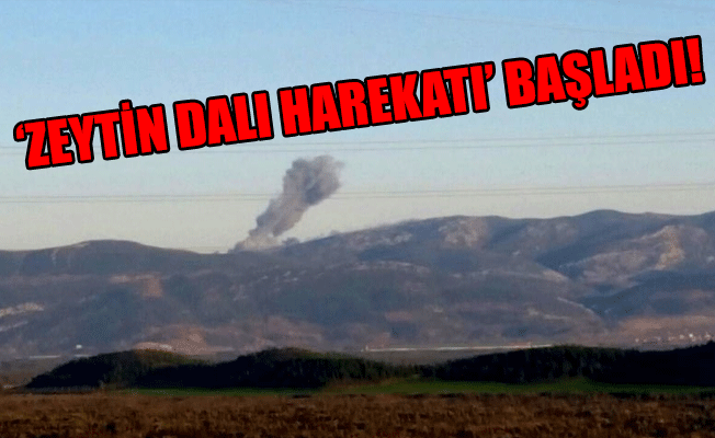 TSK havadan harekata başladı; ÖSO, YPG bölgesine girdi!