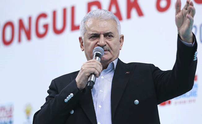 Yıldırım: TSK Afrin’e havadan harekat başlattı