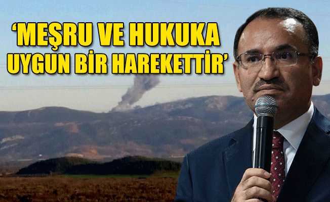 Bozdağ'dan 'Zeytin Dalı harekatına' ilişkin ilk açıklama!