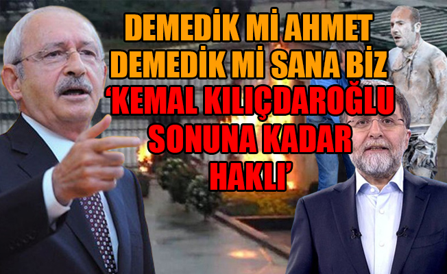 O bile anladı!