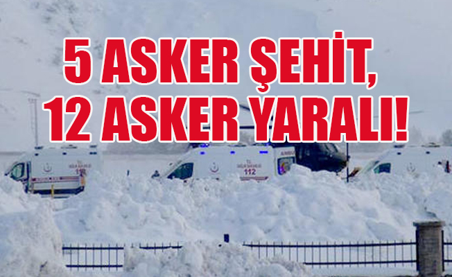 Son dakika: Askeri timin üzerine çığ düştü!