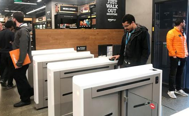 Kasa ve kasiyersiz ilk süper market!