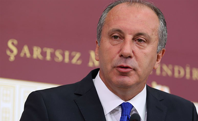 Muharrem İnce CHP Genel Başkanlığına adaylığını açıkladı!