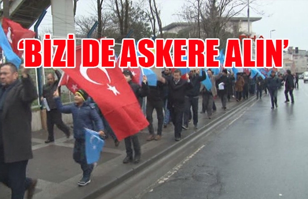 Doğu Türkistanlı 500 kişilik grup gönüllü olmak istedi!