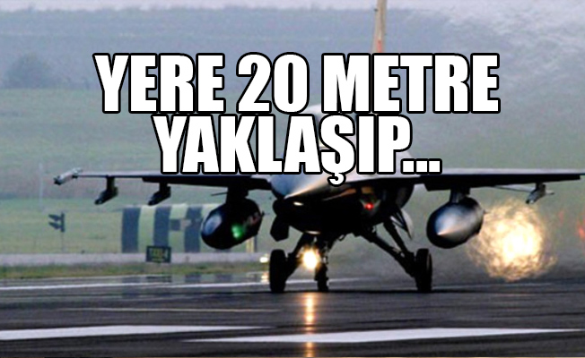 Afrin'de Türk pilot imkânsızı başardı!
