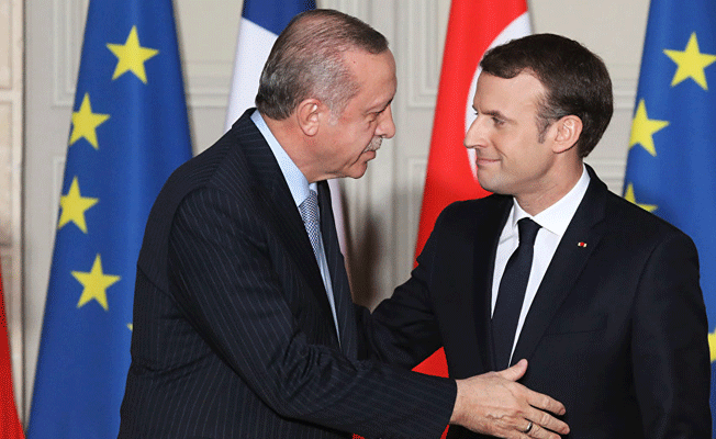 Erdoğan Macron ile görüştü: Afrin operasyonu hukuka uygun