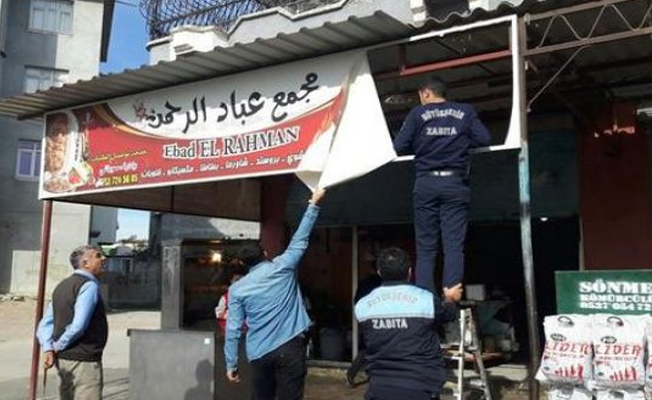 Arapça tabelalara karakter zorunluluğu!