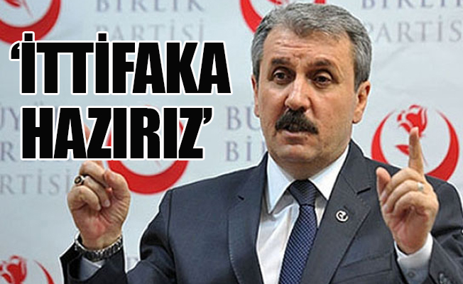 BBP'den 'AKP'yle ittifak' açıklaması!