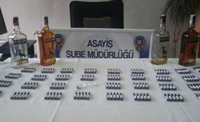 Kütahya'da ele geçirildi! Tam 177 cam tüp, değeri 2 milyon TL