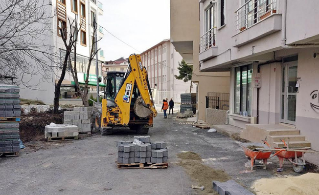 Büyükçekmece’nin yollarına kış bakımı yapılıyor