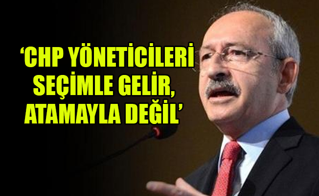 Kılıçdaroğlu'ndan Eminağaoğlu'nun adaylığına ilişkin açıklama