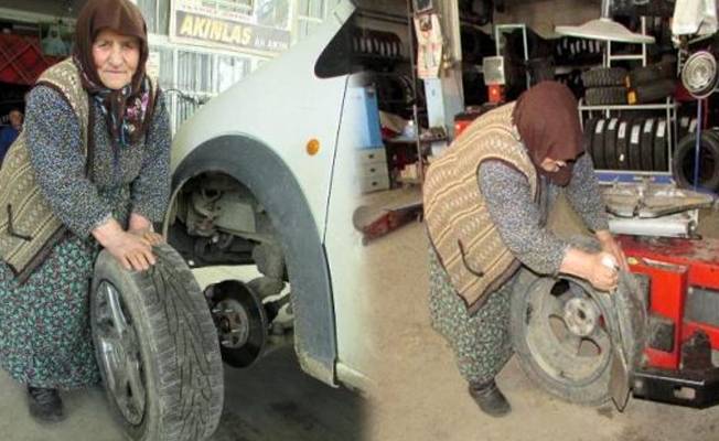 Vesile nine eşini kaybetti ama çalışma azmini kaybetmedi!