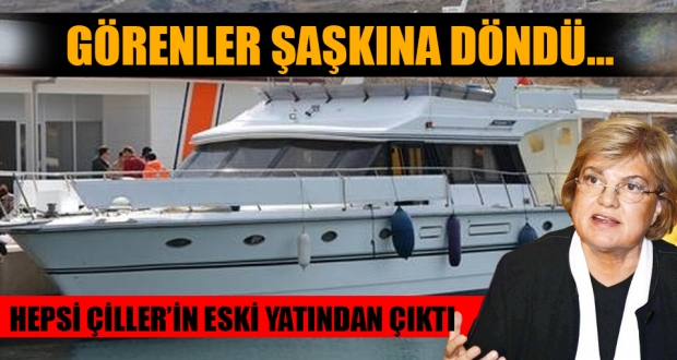 Çiller'in sattığı yatta 134 kaçak göçmen yakalandı
