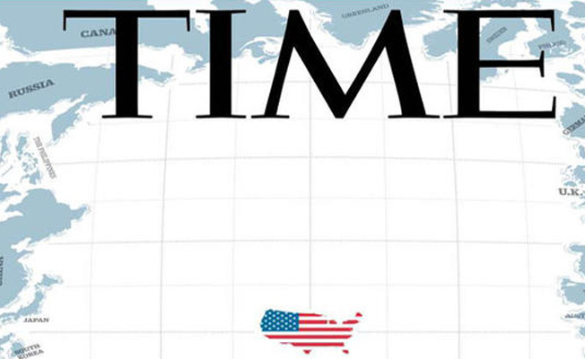 Time'den ABD ve Trump'ı şoke eden kapak