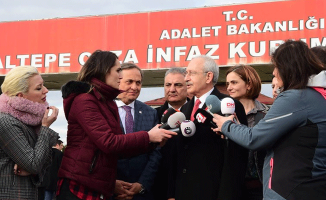 Kılıçdaroğlu’dan Enis Berberoğlu’na ziyaret