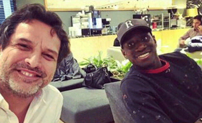 Göztepe'de Demba Ba Heyecanı: İstanbul'a geldi!