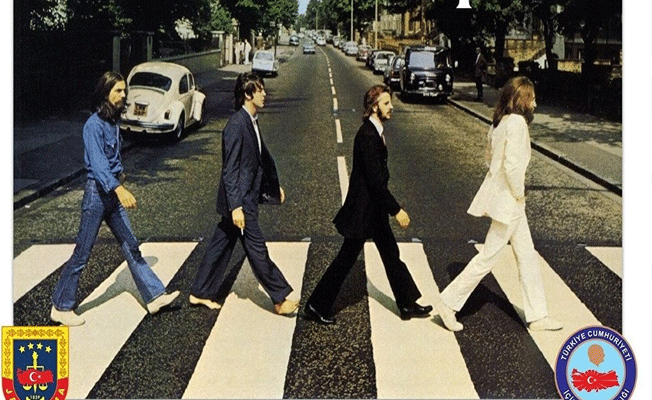 Jandarmadan Beatles'lı paylaşım