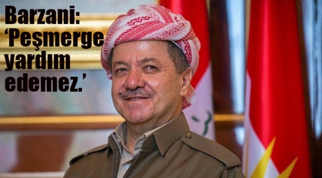 'Peşmerge yardım edemez'