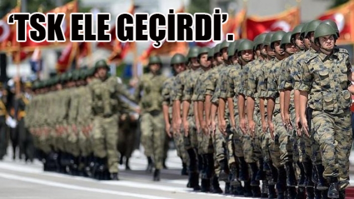 TSK ele geçirdi