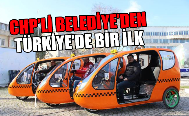 Elektrikli bisiklet taksi hizmete başladı hem de ücretsiz