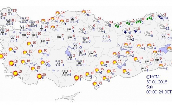 Şaşırtan sıcaklar geliyor