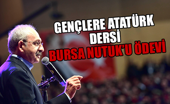 Kılıçdaroğlu'ndan gençlere ödev