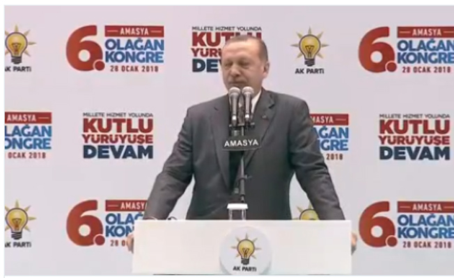 Cumhurbaşkanı Erdoğan: Mehmedimiz Afrin'e yürüyor