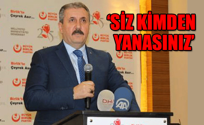 Mustafa Destici TTB'yi hedef aldı!