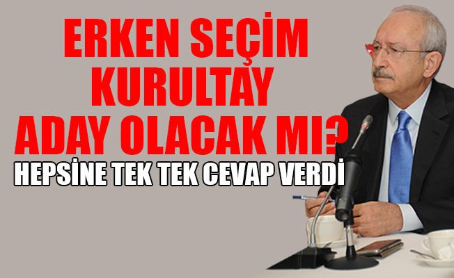 Kılıçdaroğlu medya temsilcileri ile buluştu: Abdullah Gül aday olacak mı?
