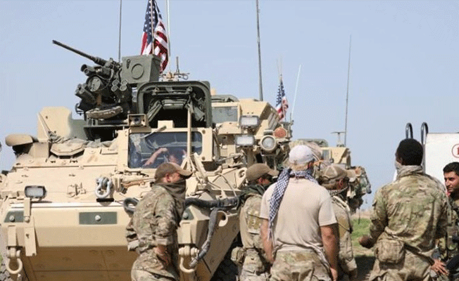 ABD'den destek gelmeyince YPG'liler bayraklarını indirdi