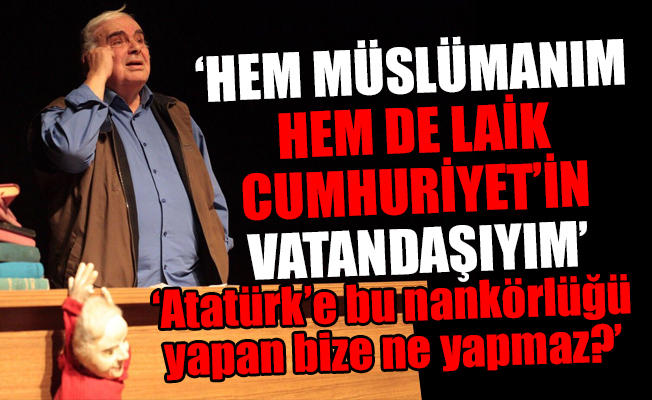 Enis Fosforoğlu 'İyi misin' oyunuyla hem güldürdü hem düşündürdü!