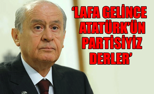 Bahçeli'den CHP'ye çok sert eleştiri!