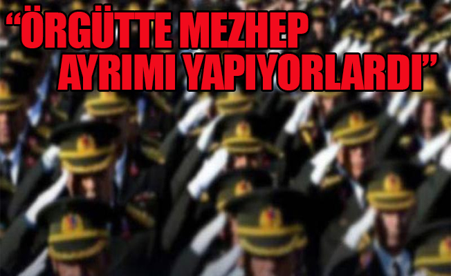 FETÖ TSK'daki Alevileri fişlemiş...