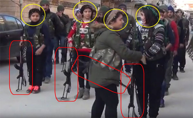 YPG çocukları cepheye sürecek